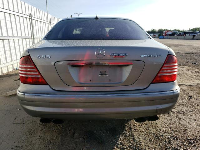 WDBNG74J05A440927 - 2005 MERCEDES-BENZ S 55 AMG SILVER photo 6