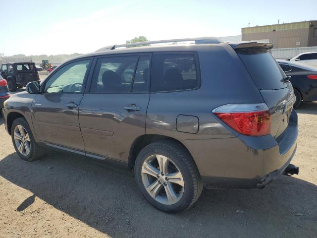 JTEDS43A682044720 - 2008 TOYOTA HIGHLANDER SPORT GRAY photo 2