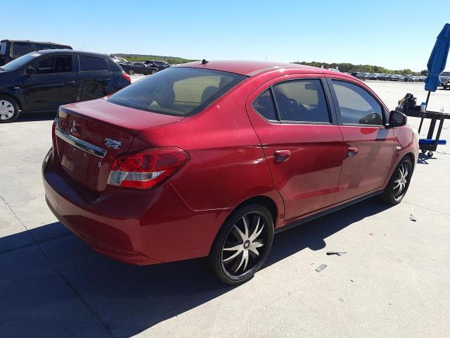 ML32F3FJ2KHF10983 - 2019 MITSUBISHI MIRAGE G4 ES Красный фото 4