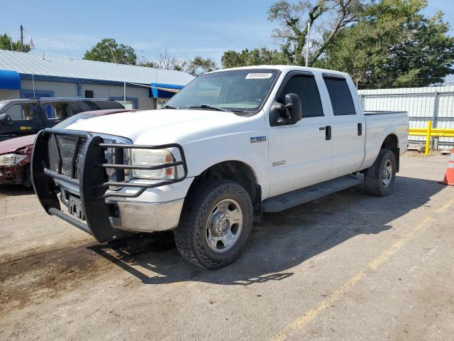 1FTWW31P66EB50566 - 2006 FORD F350 SRW SUPER DUTY WHITE photo 1