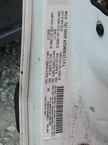 ZFBERFAT5F6198624 - 2015 RAM PROMASTER თეთრი ფოტო 12