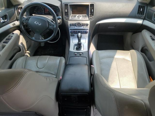 JNKCV61E99M306159 - 2009 INFINITI G37 BASE GRAY photo 8