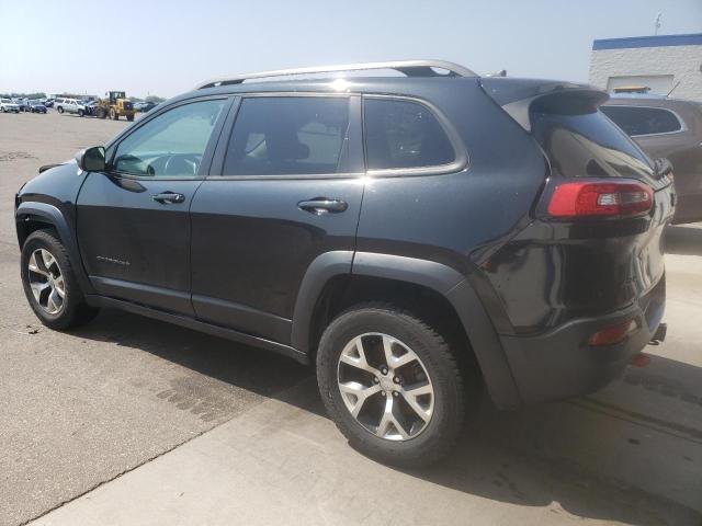 1C4PJMBS7EW188229 - 2014 JEEP CHEROKEE TRAILHAWK BLACK photo 2