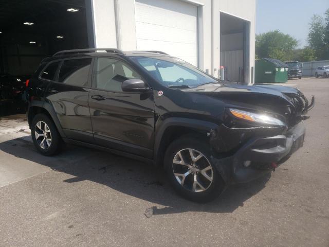 1C4PJMBS7EW188229 - 2014 JEEP CHEROKEE TRAILHAWK BLACK photo 4