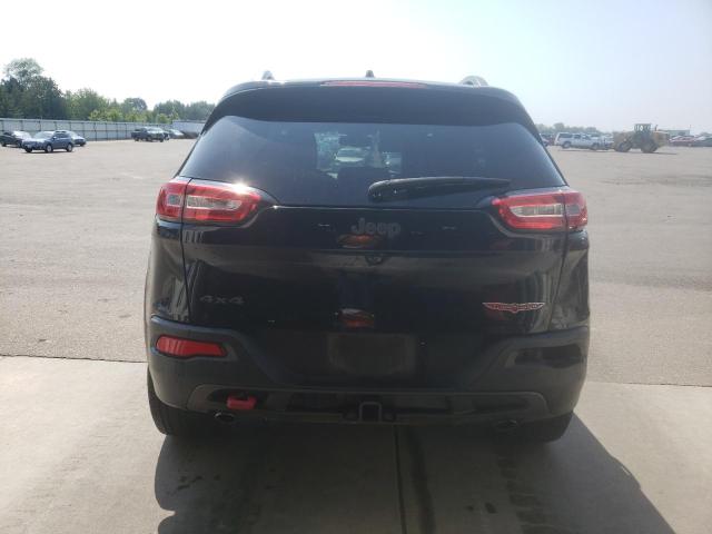1C4PJMBS7EW188229 - 2014 JEEP CHEROKEE TRAILHAWK BLACK photo 6