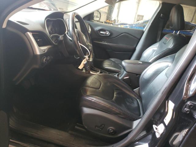 1C4PJMBS7EW188229 - 2014 JEEP CHEROKEE TRAILHAWK BLACK photo 7