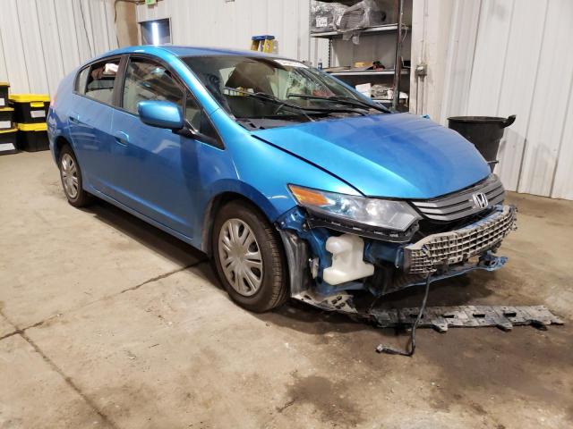 JHMZE2H58AS013622 - 2010 HONDA INSIGHT LX BLUE photo 4