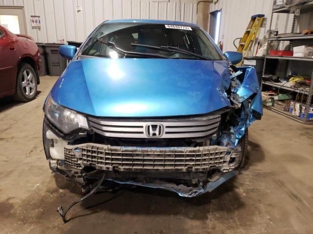 JHMZE2H58AS013622 - 2010 HONDA INSIGHT LX BLUE photo 5