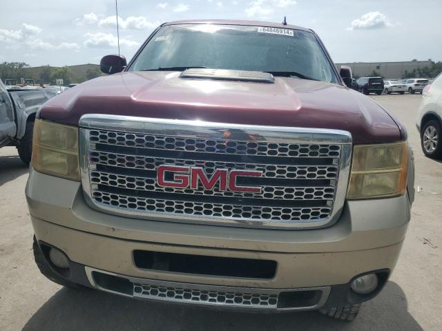 1GT125E80DF151823 - 2013 GMC SIERRA K2500 DENALI RED photo 5