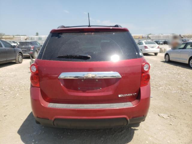 2GNALBEK9E6320702 - 2014 CHEVROLET EQUINOX LT RED photo 6