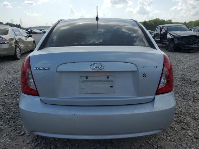 KMHCN46C57U123007 - 2007 HYUNDAI ACCENT GLS SILVER photo 6