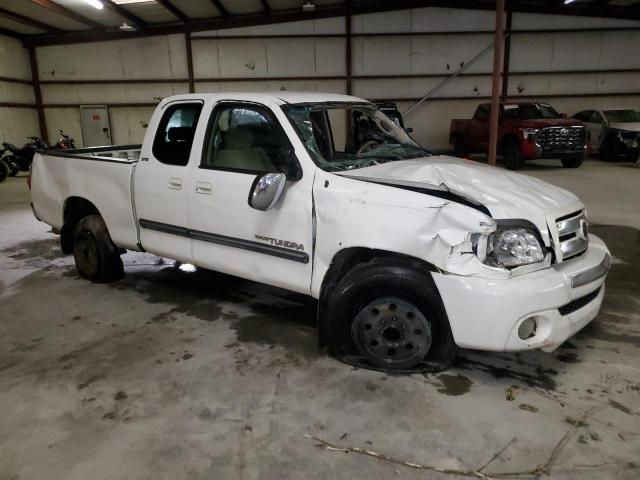 5TBRU34136S484230 - 2006 TOYOTA TUNDRA ACCESS CAB SR5 WHITE photo 4