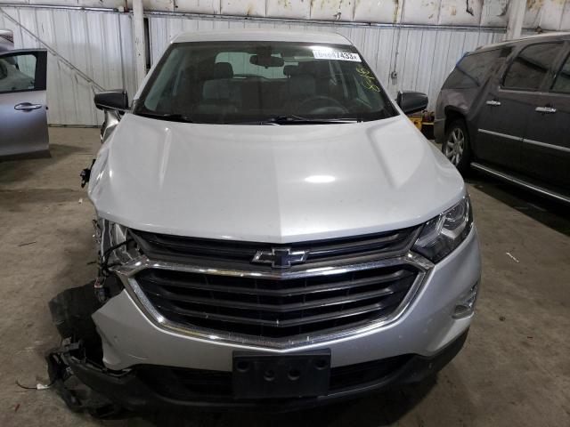 2GNAXREV2J6334118 - 2018 CHEVROLET EQUINOX LS SILVER photo 5