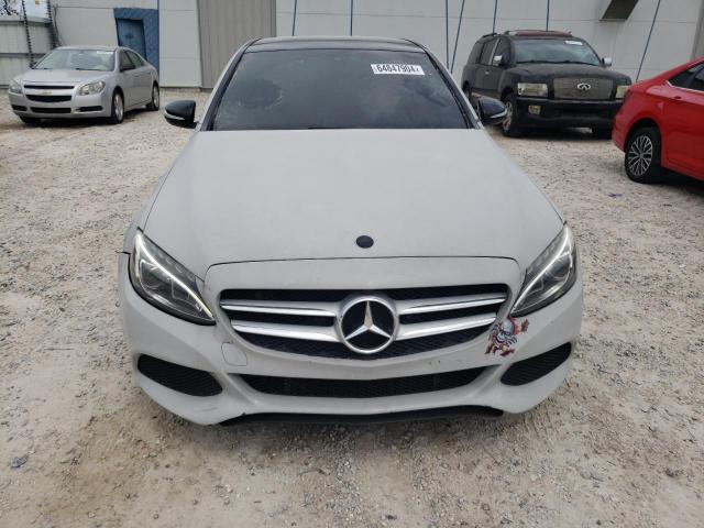 55SWF4KB1FU083381 - 2015 MERCEDES-BENZ C 300 4MATIC GRAY photo 5