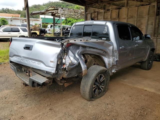 3TMCZ5AN2GM005511 - 2016 TOYOTA TACOMA DOUBLE CAB SILVER photo 3