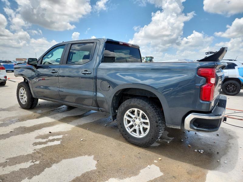 3GCUYDED9KG287012 - 2019 CHEVROLET SILVERADO K1500 LT Темно-сірий фото 2