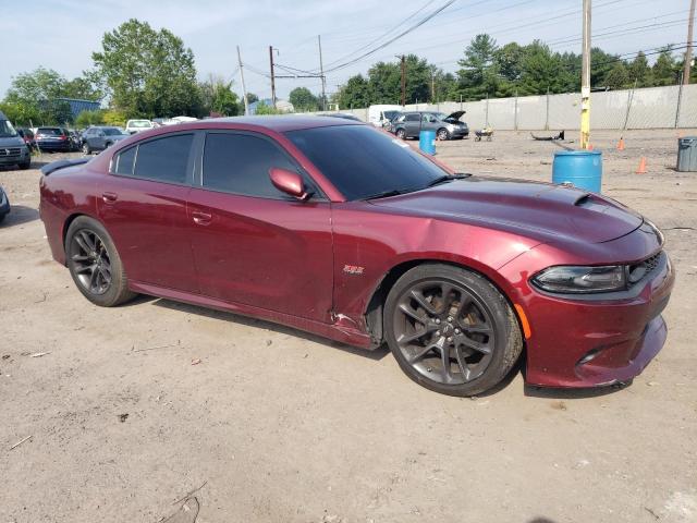 2C3CDXGJXMH561871 - 2021 DODGE CHARGER SCAT PACK BURGUNDY photo 4