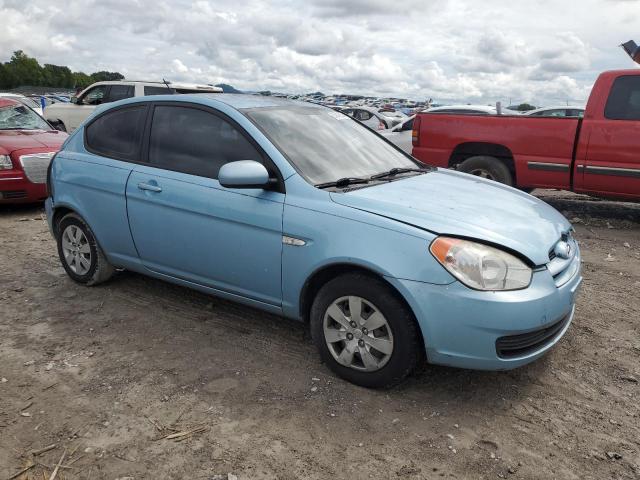 KMHCM3AC5AU170436 - 2010 HYUNDAI ACCENT BLUE BLUE photo 4