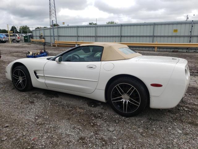 1G1YY32G715106739 - 2001 CHEVROLET CORVETTE WHITE photo 2