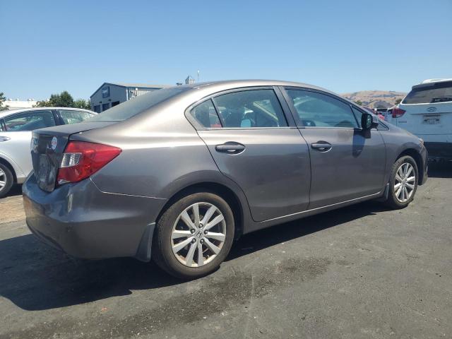 19XFB2F96CE363470 - 2012 HONDA CIVIC EXL GRAY photo 3