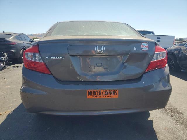 19XFB2F96CE363470 - 2012 HONDA CIVIC EXL GRAY photo 6