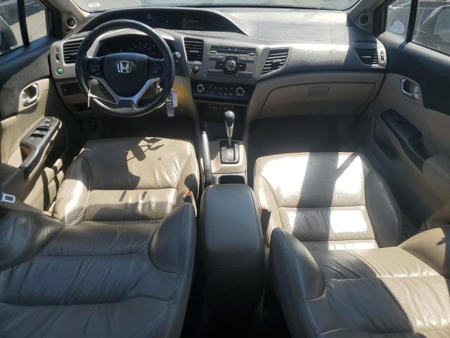 19XFB2F96CE363470 - 2012 HONDA CIVIC EXL GRAY photo 8