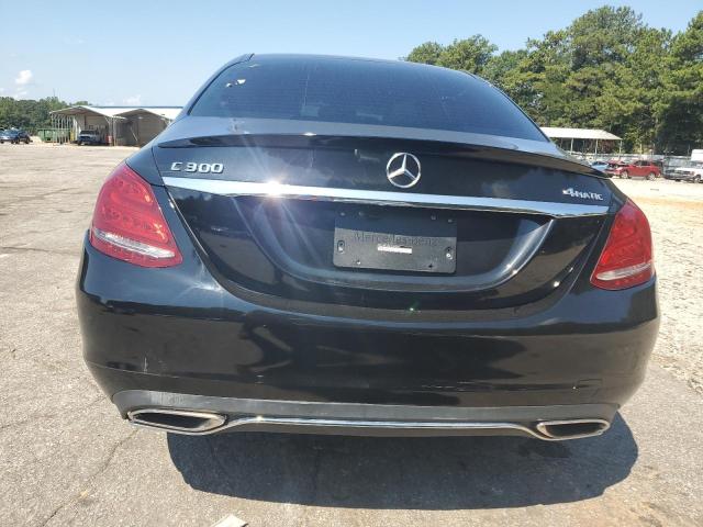 WDDWF4JB6JR348422 - 2018 MERCEDES-BENZ C 300 BLACK photo 6