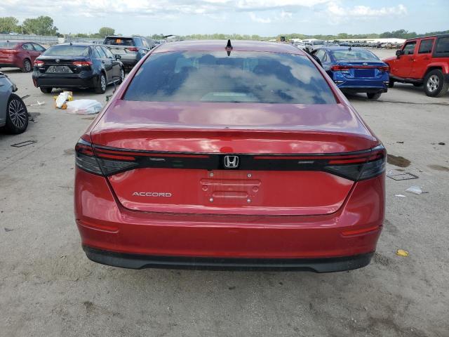 1HGCY1F47SA023067 - 2025 HONDA ACCORD SE RED photo 6