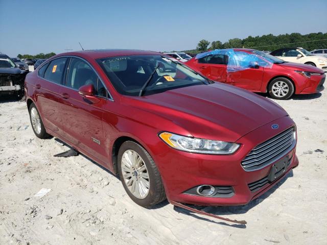 3FA6P0PU9GR289149 - 2016 FORD FUSION SE PHEV RED photo 4