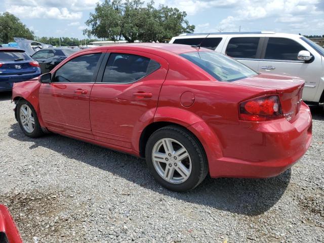 1C3CDZCG7DN741127 - 2013 DODGE AVENGER SXT RED photo 2