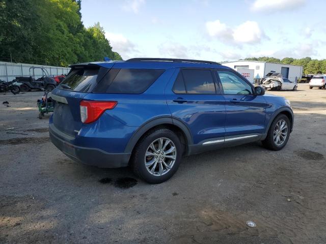 1FMSK7DH8LGB11172 - 2020 FORD EXPLORER XLT ლურჯი ფოტო 3