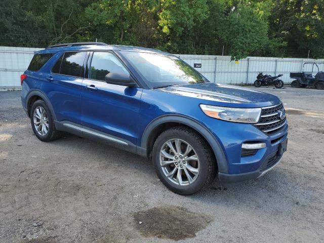 1FMSK7DH8LGB11172 - 2020 FORD EXPLORER XLT ლურჯი ფოტო 4