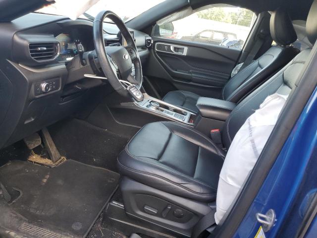 1FMSK7DH8LGB11172 - 2020 FORD EXPLORER XLT ლურჯი ფოტო 7
