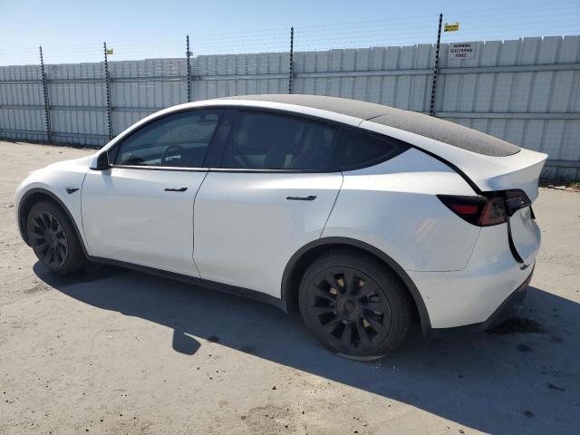 7SAYGAEE3NF337864 - 2022 TESLA MODEL Y WHITE photo 2