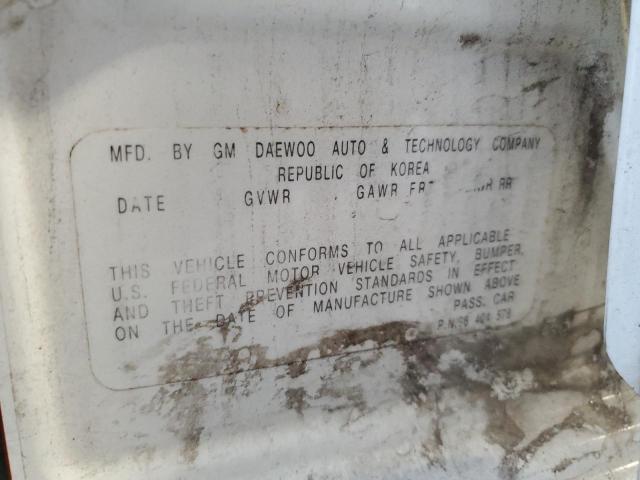 KL1TD56606B541953 - 2006 CHEVROLET AVEO BASE Ağ foto 12