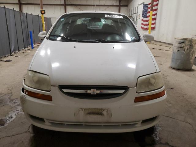 KL1TD56606B541953 - 2006 CHEVROLET AVEO BASE Ağ foto 5