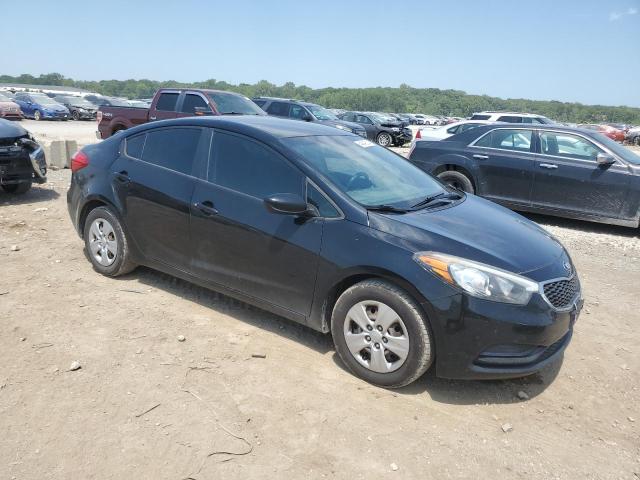 KNAFK4A69E5187258 - 2014 KIA FORTE LX BLACK photo 4