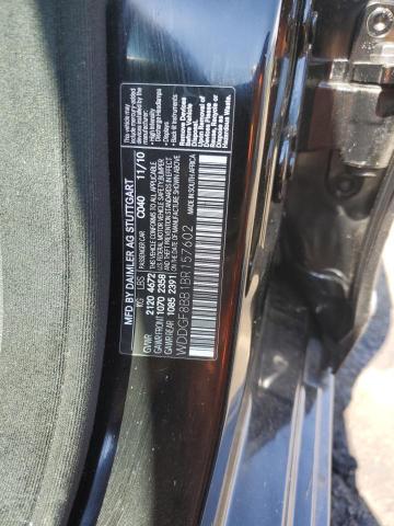 WDDGF8BB1BR157602 - 2011 MERCEDES-BENZ C 300 4MATIC BLACK photo 12