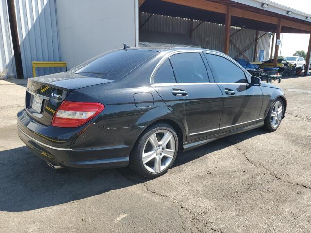 WDDGF8BB1BR157602 - 2011 MERCEDES-BENZ C 300 4MATIC BLACK photo 3