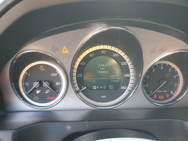 WDDGF8BB1BR157602 - 2011 MERCEDES-BENZ C 300 4MATIC BLACK photo 9