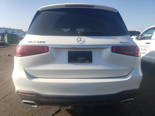 4JGFF8GE6MA411374 - 2021 MERCEDES-BENZ GLS 580 4MATIC WHITE photo 6