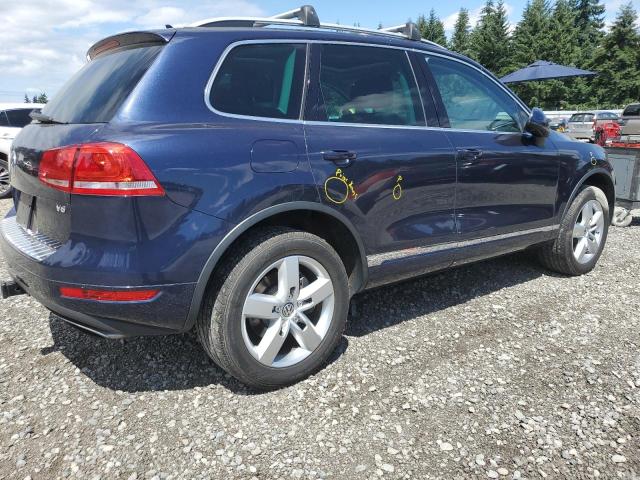 WVGFF9BP3BD002341 - 2011 VOLKSWAGEN TOUAREG V6 BLUE photo 3