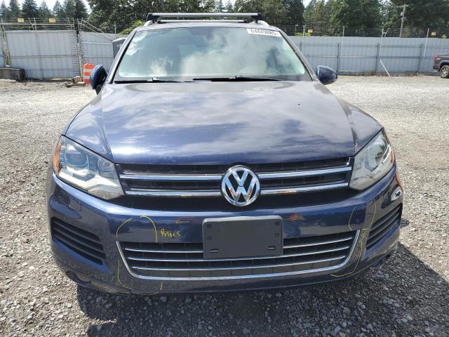 WVGFF9BP3BD002341 - 2011 VOLKSWAGEN TOUAREG V6 BLUE photo 5