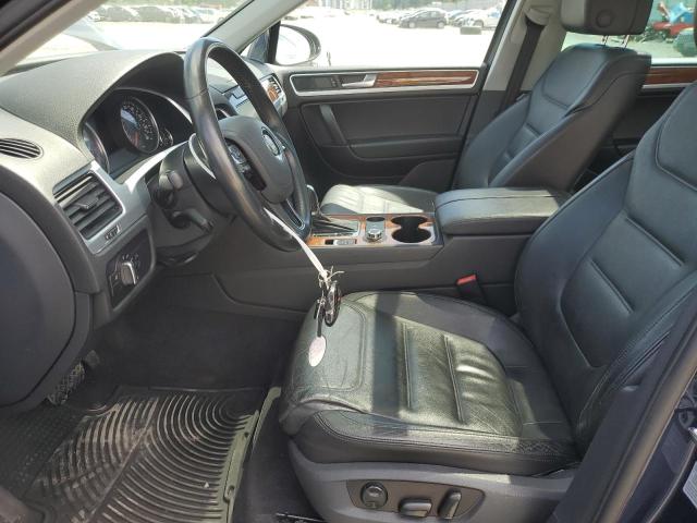 WVGFF9BP3BD002341 - 2011 VOLKSWAGEN TOUAREG V6 BLUE photo 7