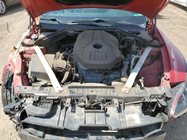 KNAE15LA1K6045157 - 2019 KIA STINGER RED photo 11