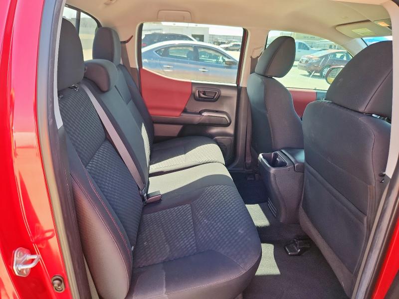 3TMAZ5CN4NM184846 - 2022 TOYOTA TACOMA DOUBLE CAB RED photo 10