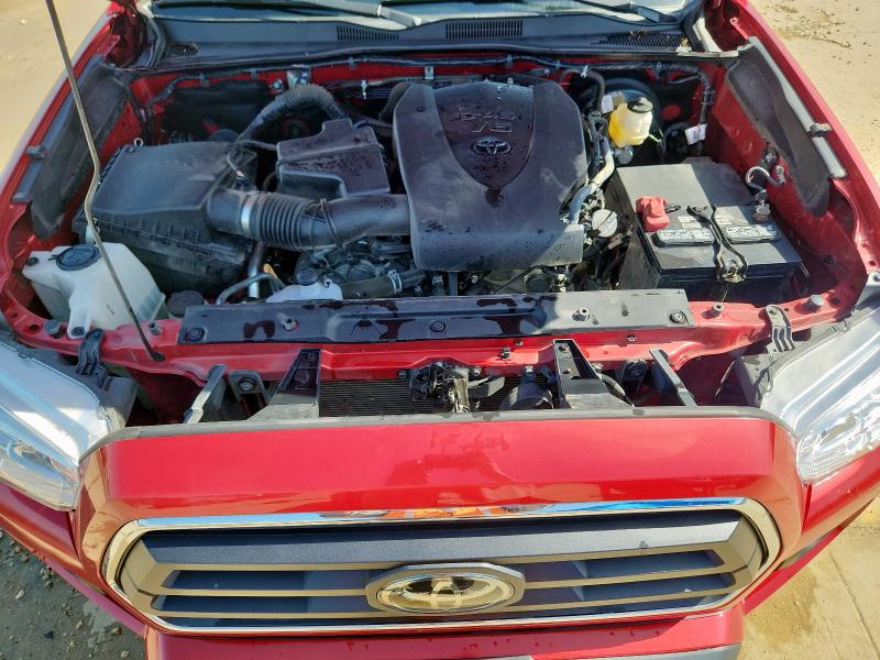 3TMAZ5CN4NM184846 - 2022 TOYOTA TACOMA DOUBLE CAB RED photo 11
