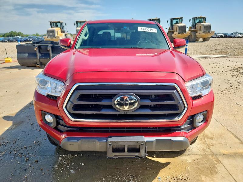 3TMAZ5CN4NM184846 - 2022 TOYOTA TACOMA DOUBLE CAB RED photo 5