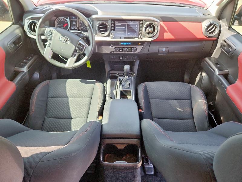 3TMAZ5CN4NM184846 - 2022 TOYOTA TACOMA DOUBLE CAB RED photo 8