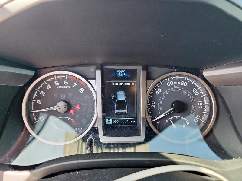 3TMAZ5CN4NM184846 - 2022 TOYOTA TACOMA DOUBLE CAB RED photo 9